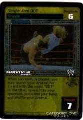 Single Arm DDT (Throwback) Foil